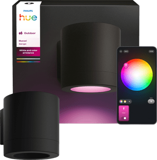 Philips Hue Muscari Wall Spot Light Outdoors