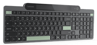 Lenovo 800 Self-Charging Bluetooth Keyboard QWERTY Black