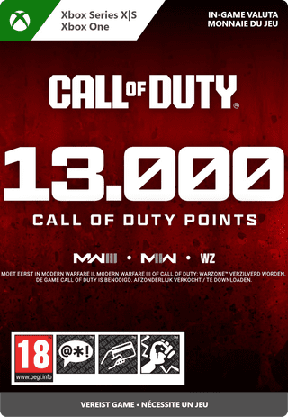 Call of Duty 13.000 Points Xbox Series X|S en Xbox One - Digitaal