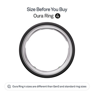 Oura Ring 4 Size 10 Black