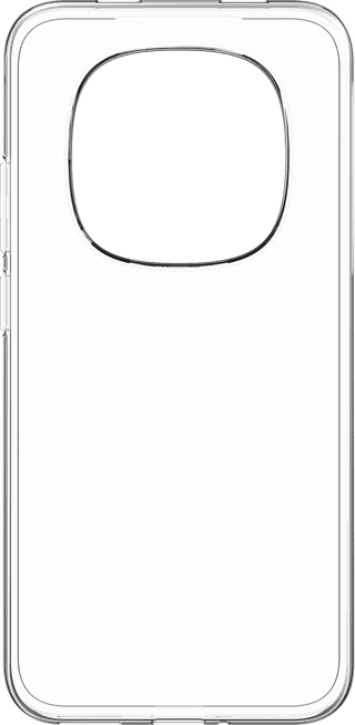 Just in Case Soft Design Xiaomi Redmi Note 15 Pro+ 5G Back Cover Transparant