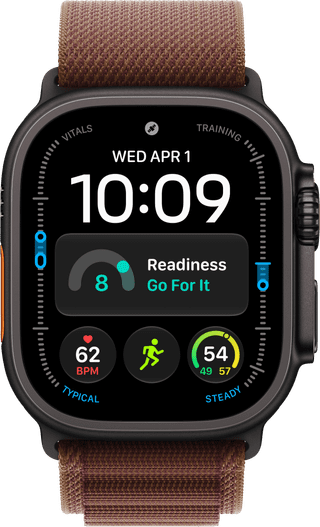 Apple Watch Ultra 4 Cellular 49mm Zwart Alpine Band S