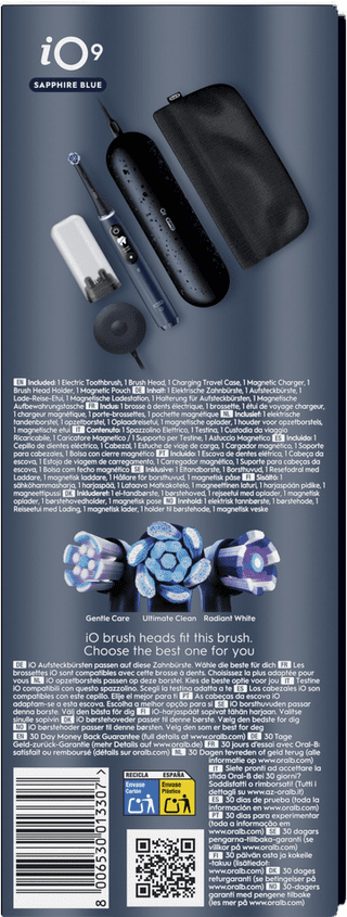 Oral-B iO 9 Saffierblauw Luxe Edition