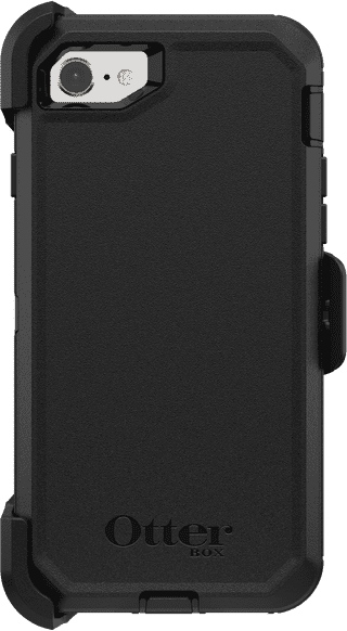 OtterBox Defender Apple iPhone SE 2022 / SE 2020 / 8 / 7 Back Cover Zwart