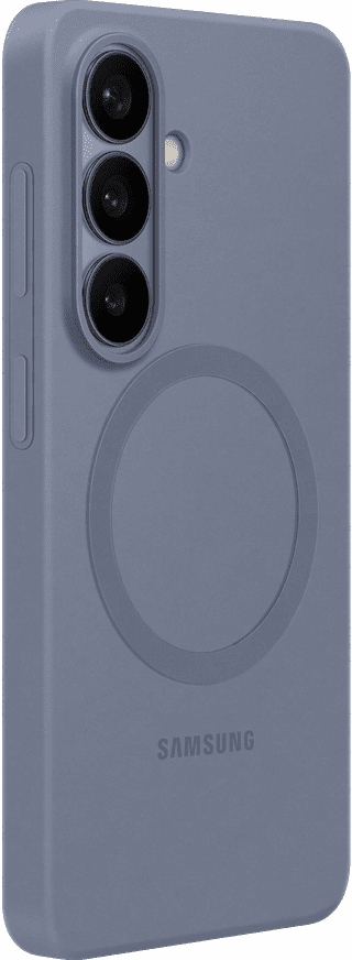 Samsung Galaxy S26 Plus Siliconen Back Cover met Magneet Paars