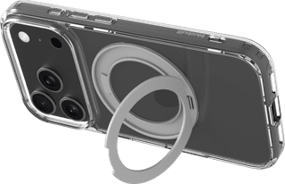 BlueBuilt Protective Back Cover with MagSafe and Stand iPhone 18 Pro Transparent