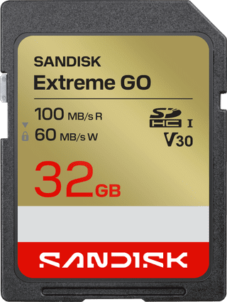 SANDISK Extreme GO SDHC 32GB 100MB/s