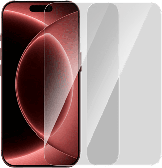 BlueBuilt iPhone 18 Pro Max Screenprotector Glas Duo Pack