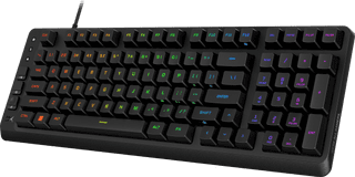 HyperX Eve 1800 Gaming Toetsenbord Qwerty