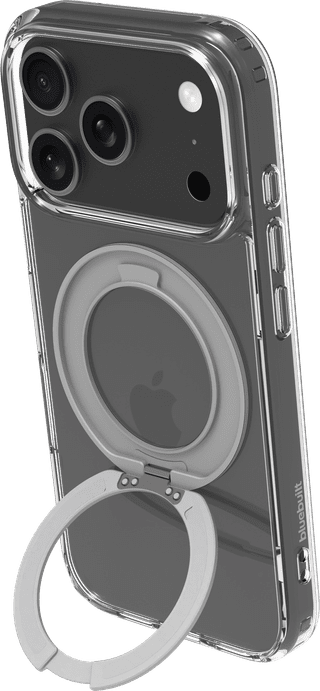 BlueBuilt Protective Back Cover with MagSafe and Stand iPhone 18 Pro Transparent