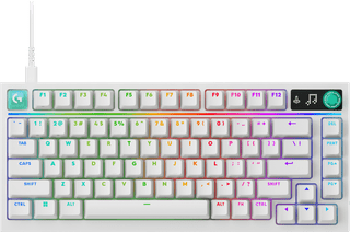Logitech G316 X 75 Gaming Keyboard White Qwerty