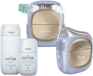 Shark FacialPro Glow + DePuffi FH320EUPL Paars