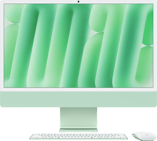 Apple iMac M6 (10 CPU / 10 GPU) 16GB/256GB Groen QWERTY