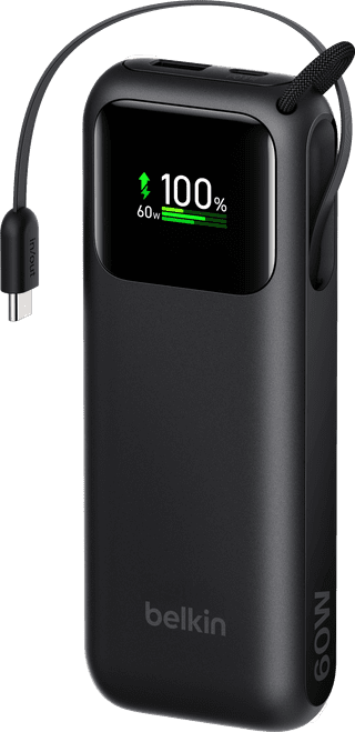 Belkin Powerbank 11.000 mAh met Snelladen 60 Watt Zwart