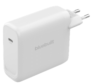 BlueBuilt 140W GaN Oplader met Usb C Poort Wit