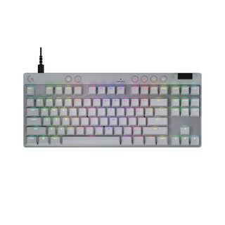 Logitech G Pro X TKL Rapid Gaming Keyboard White QWERTY