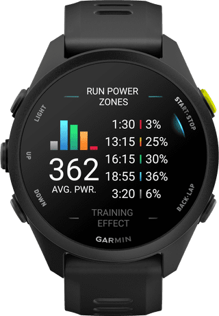 Garmin Forerunner 70 43 mm Zwart