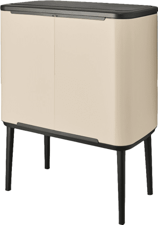 Brabantia Bo Touch Bin Prullenbak 3 x 11 liter Soft Beige