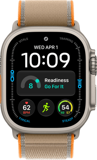 Apple Watch Ultra 4 Cellular 49mm Natural Trail Band M/L