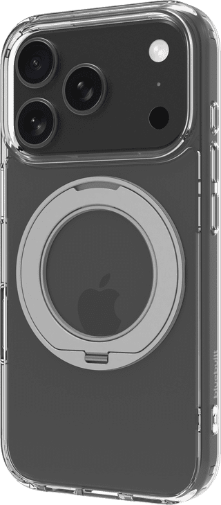 BlueBuilt Protective Back Cover with MagSafe and Stand iPhone 18 Pro Transparent
