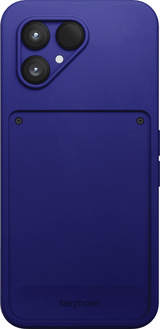 Fairphone 6+ Protective Back Cover Blauw