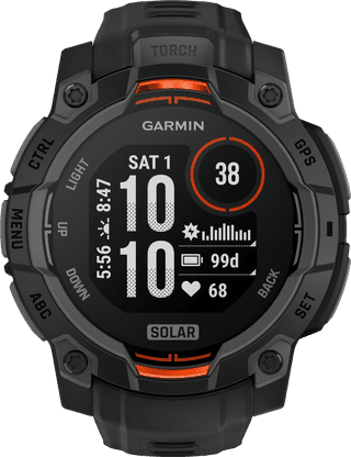 Garmin Instinct 3 Solar Zwart 45 mm