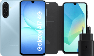 Samsung Galaxy A17 128GB Blauw 5G + Accessoirepakket