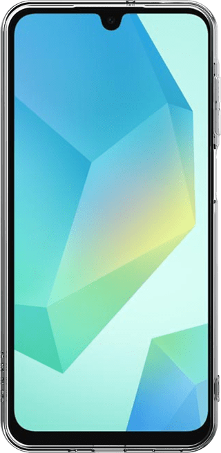 Just in Case Soft Design Samsung Galaxy A16 Back Cover Transparant