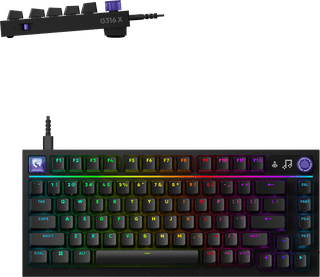 Logitech G316 X 75 Gaming Keyboard Black Qwerty