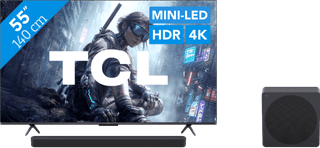 TCL QD Mini-led 55" T8D (2026) + TCL A65K