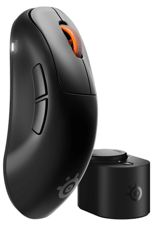 SteelSeries Sensei Pro WL Mini Draadloze Gaming Muis Zwart