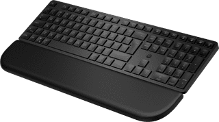 HP 580K Multi-Device Dual-Mode Toetsenbord met polssteun QWERTY