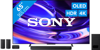 Sony Bravia 6 65" OLED (2026) + Sony Bravia Theatre System 6 Zwart