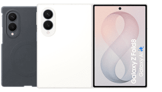 Samsung Galaxy Z Fold 8 512GB Lila 5G + Siliconen Back Cover met Magneet Zwart