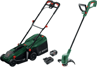 Bosch Rotak 18V-32 + Bosch Easygrasscut 18 + Bosch Starterset 18V 4,0 Ah