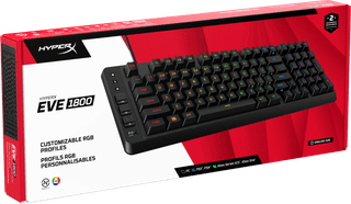 HyperX Eve 1800 Gaming Toetsenbord Qwerty