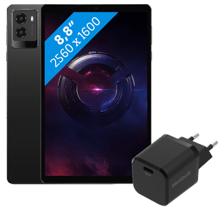 Lenovo Legion Tab 8,8 inch 256GB Wifi Zwart met Screenprotector en Book Case + Oplader