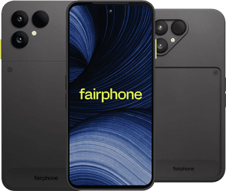Fairphone 6+ 256GB Zwart 5G + Fairphone 6+ Protective Back Cover Zwart