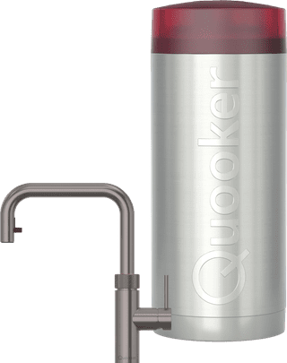 Quooker COMBI & Quooker Flex Square Gunmetal