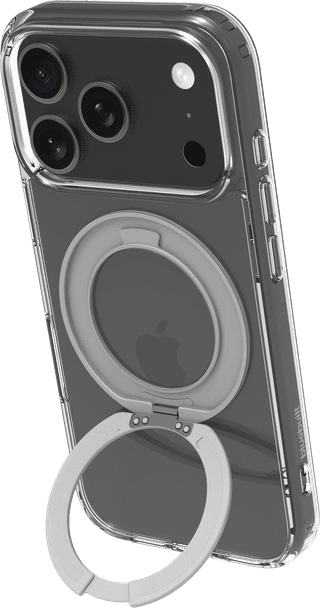 BlueBuilt Protective Back Cover with MagSafe and Stand iPhone 18 Pro Transparent