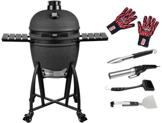 Grill Guru Prime Matte Black Large Starterspakket