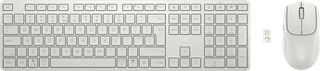 HP 490C Multi-Device Dual-Mode Toetsenbord en Muis Wit QWERTY