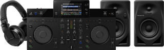 Alpha Theta XDJ-AN + Pioneer DJ DM-40D + Pioneer DJ HDJ-X7