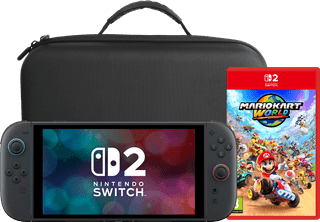 Nintendo Switch 2 + Mario Kart World + BlueBuilt Travel Case