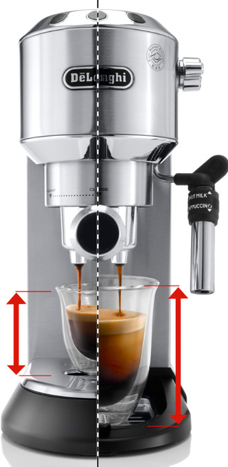 De'Longhi EC685.M Dedica Zilver