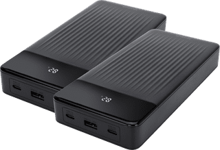 BlueBuilt Power Bank 27.000 mAh met Snelladen 100 Watt Duo Pack
