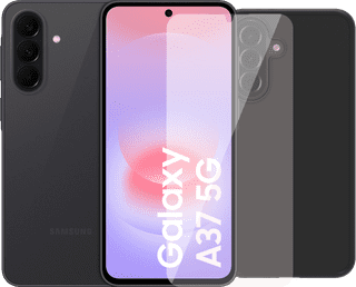 Samsung Galaxy A37 128GB Zwart 5G + Accessoirepakket