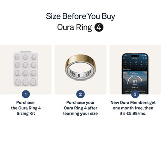 Oura Ring 4 Size 10 Gold