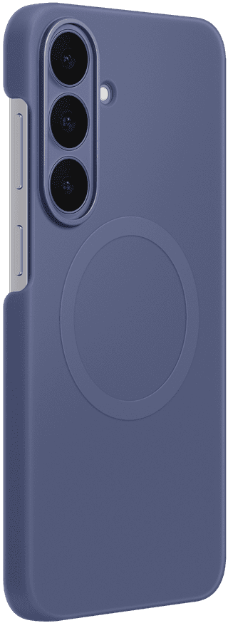 Samsung Galaxy S26 FE Silicone Back Cover with Magnet Purple