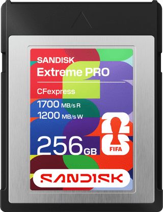 SANDISK FIFA World Cup 2026 Edition 256GB CFexpress Type B